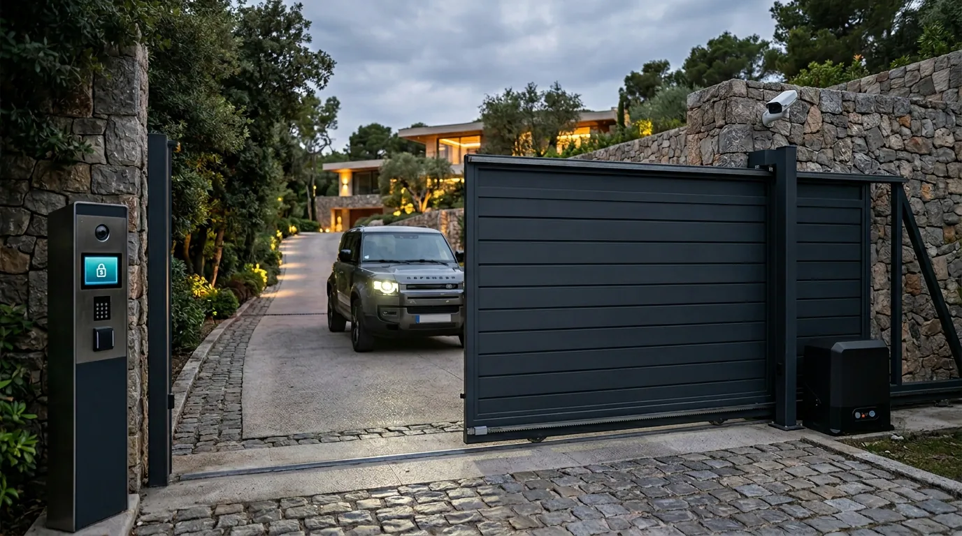 automatic gate installation Washington with access control systems