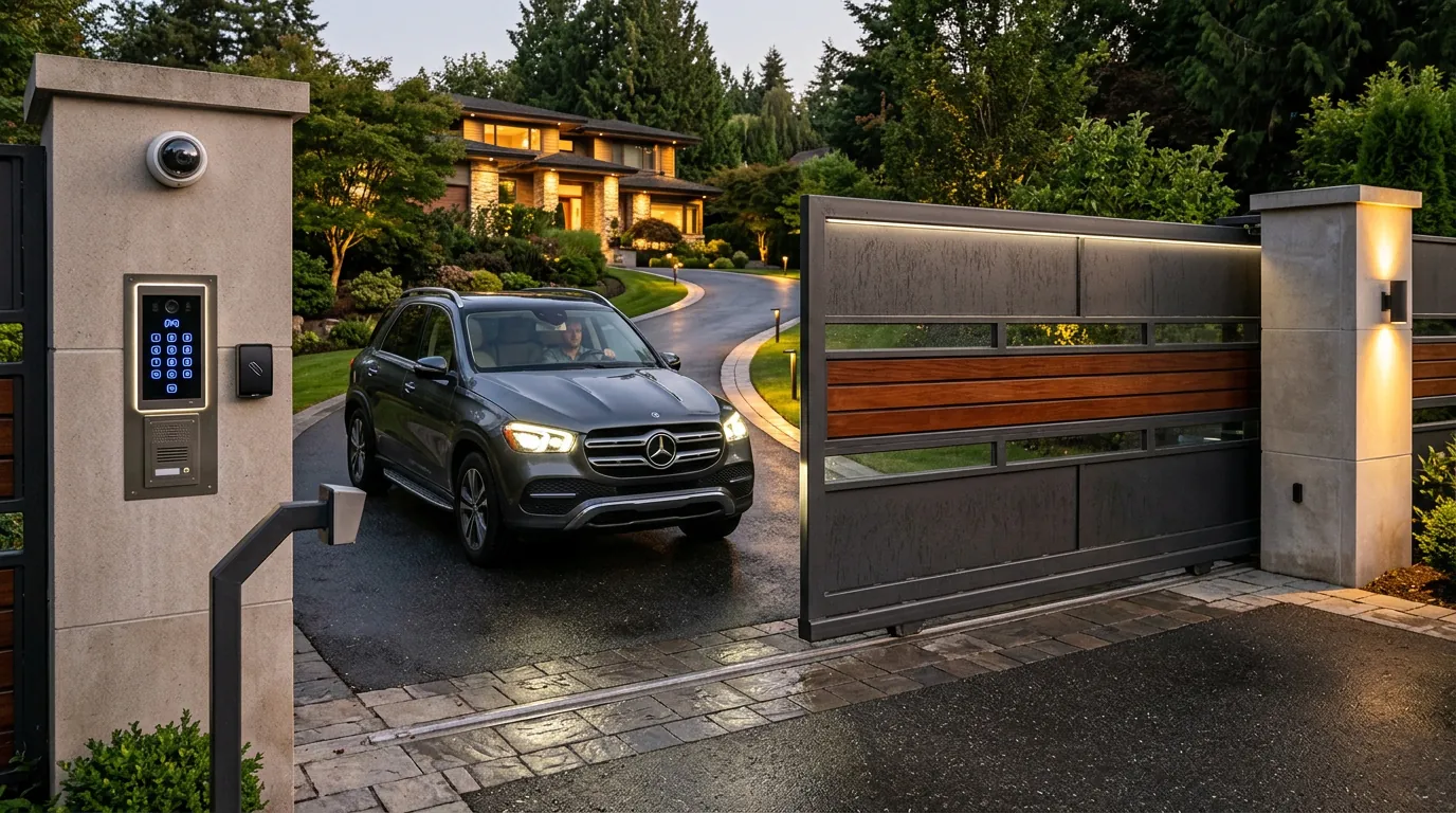 automatic gate installation Washington across Puget Sound service areas