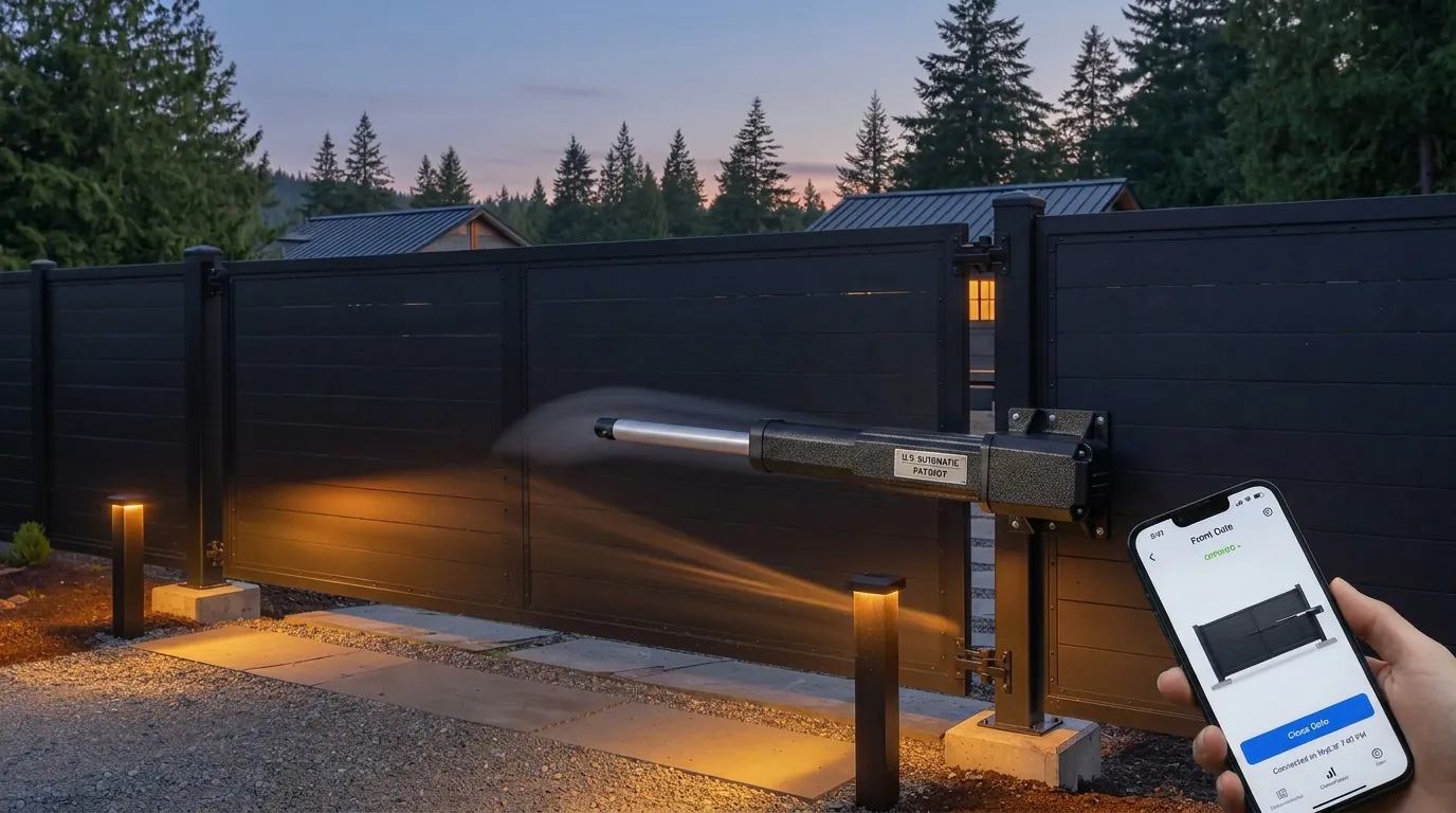 automatic gate installation Washington for sliding gate systems