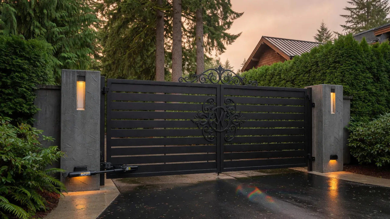automatic gate installation Washington for residential driveway gates
