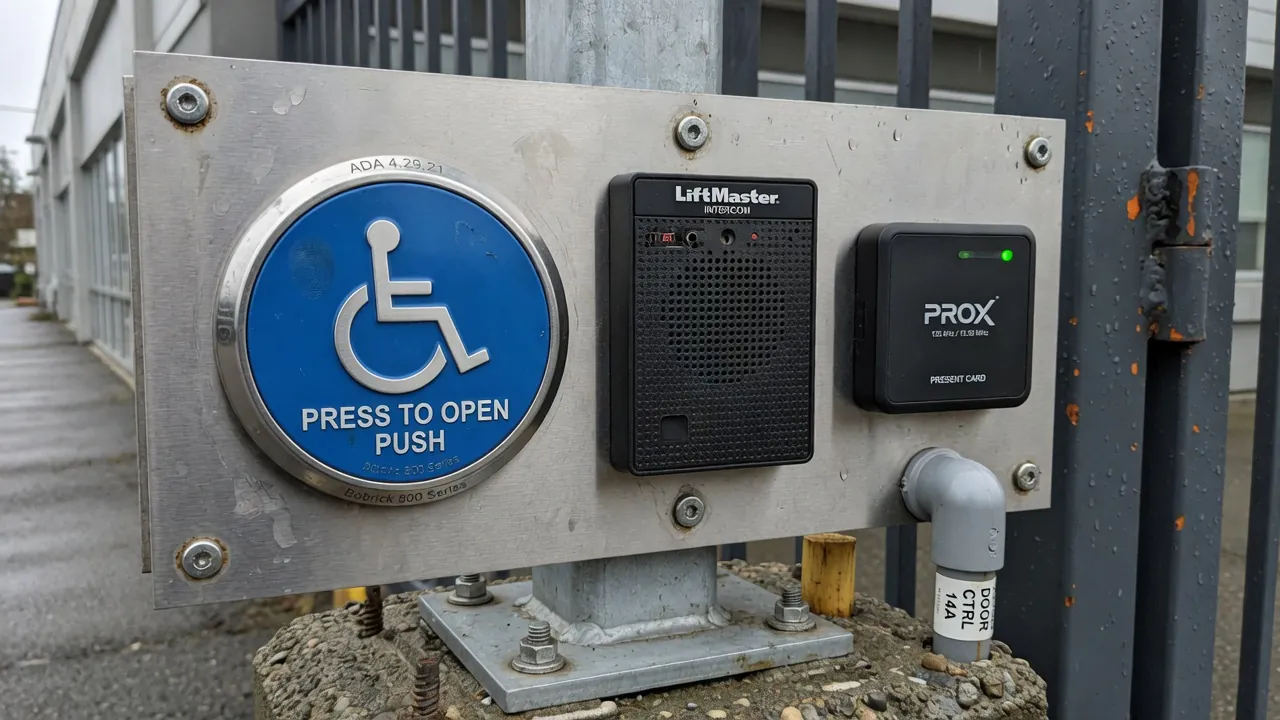 automatic gate installation projects Washington with custom slide gate