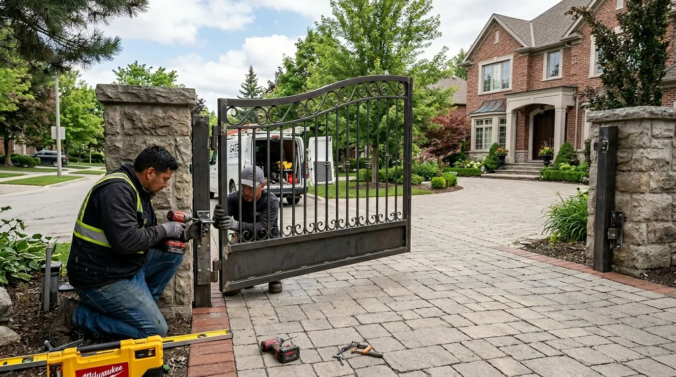 automatic gate installation Washington for gate automation retrofits
