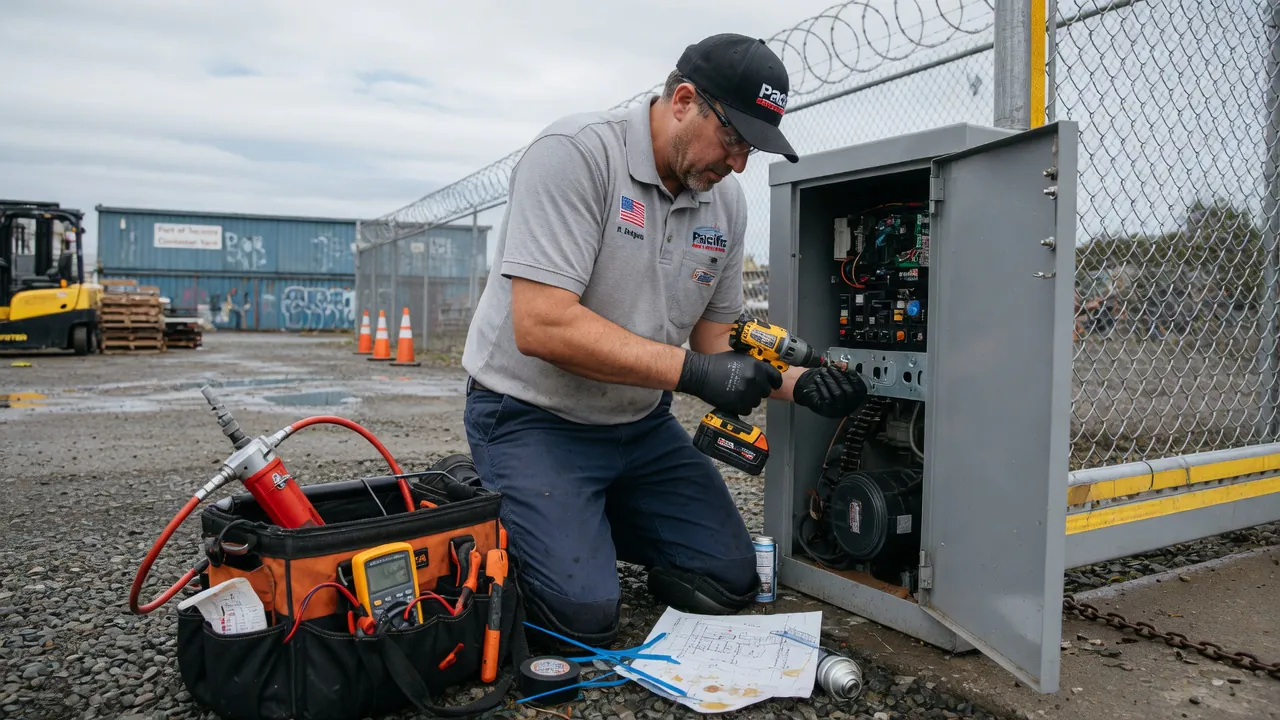 automatic gate installation Washington for sliding gate systems