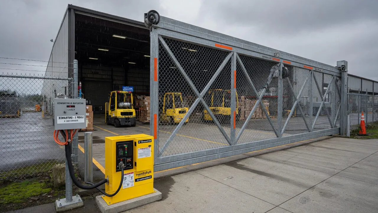 automatic gate installation Washington with RFID access system