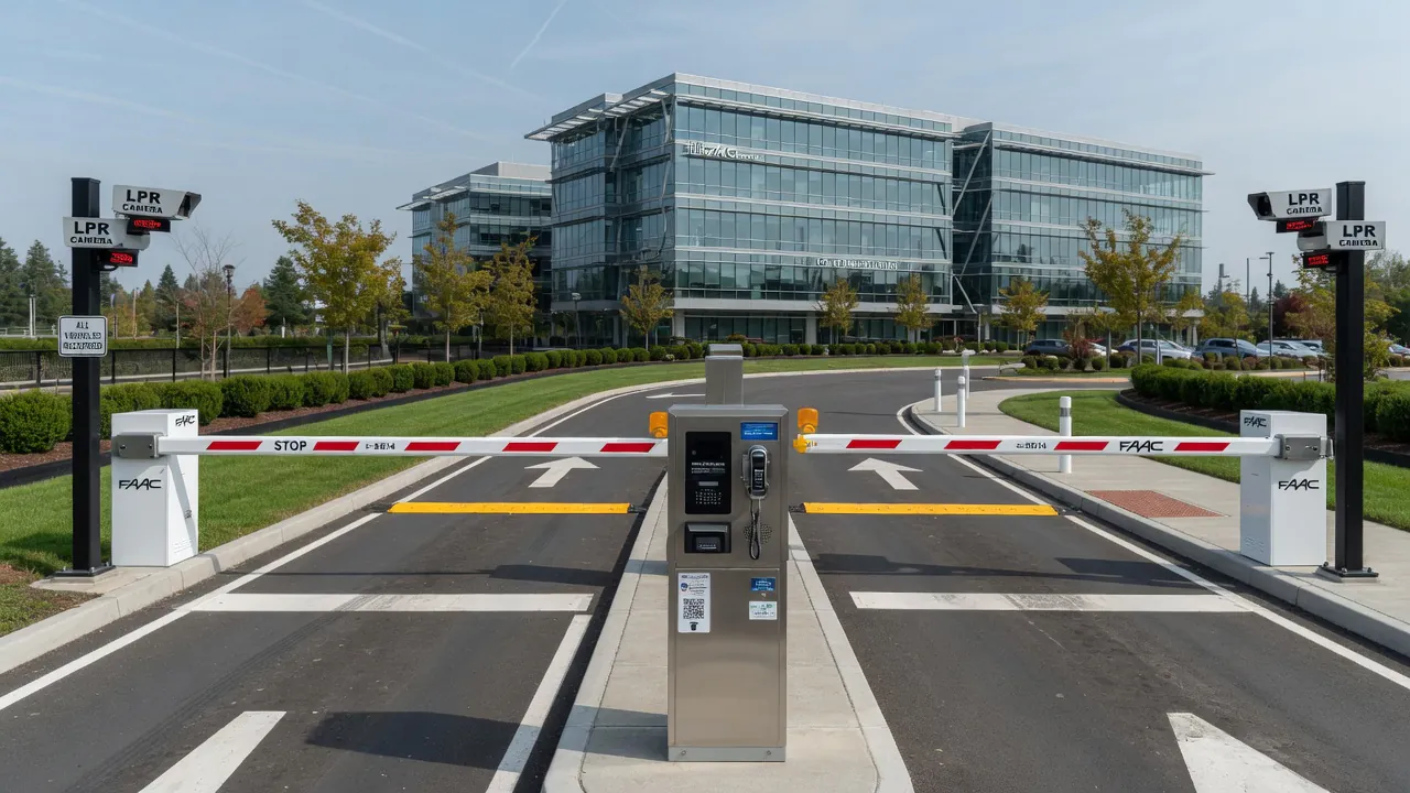 automatic gate installation Washington for parking garage access control
