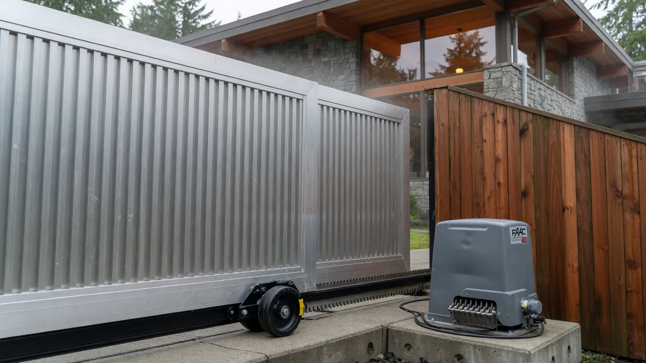 automatic gate installation projects Washington with RFID gate access