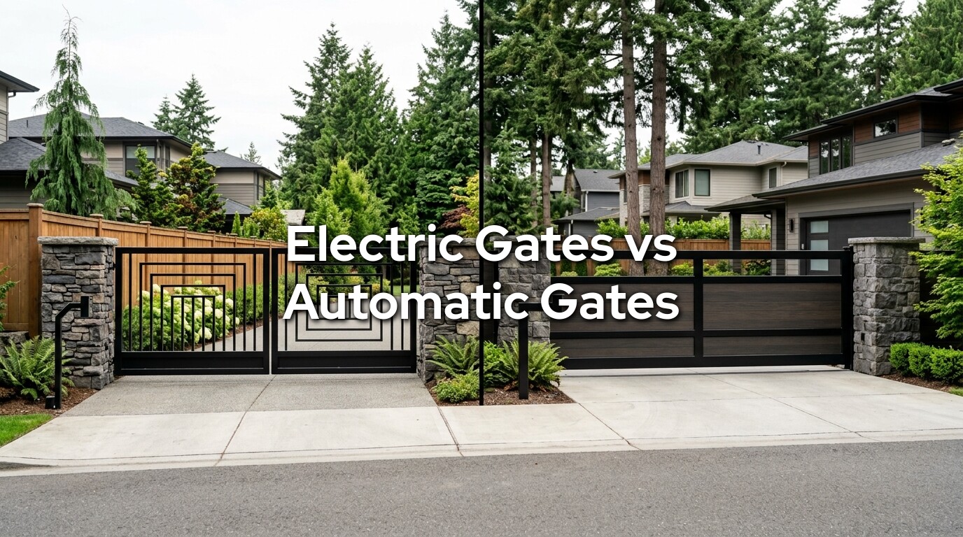 Powered gate systems Washington - electric swing gate and sliding gate operators installed in Sedro-Woolley by Emerald Gate Systems