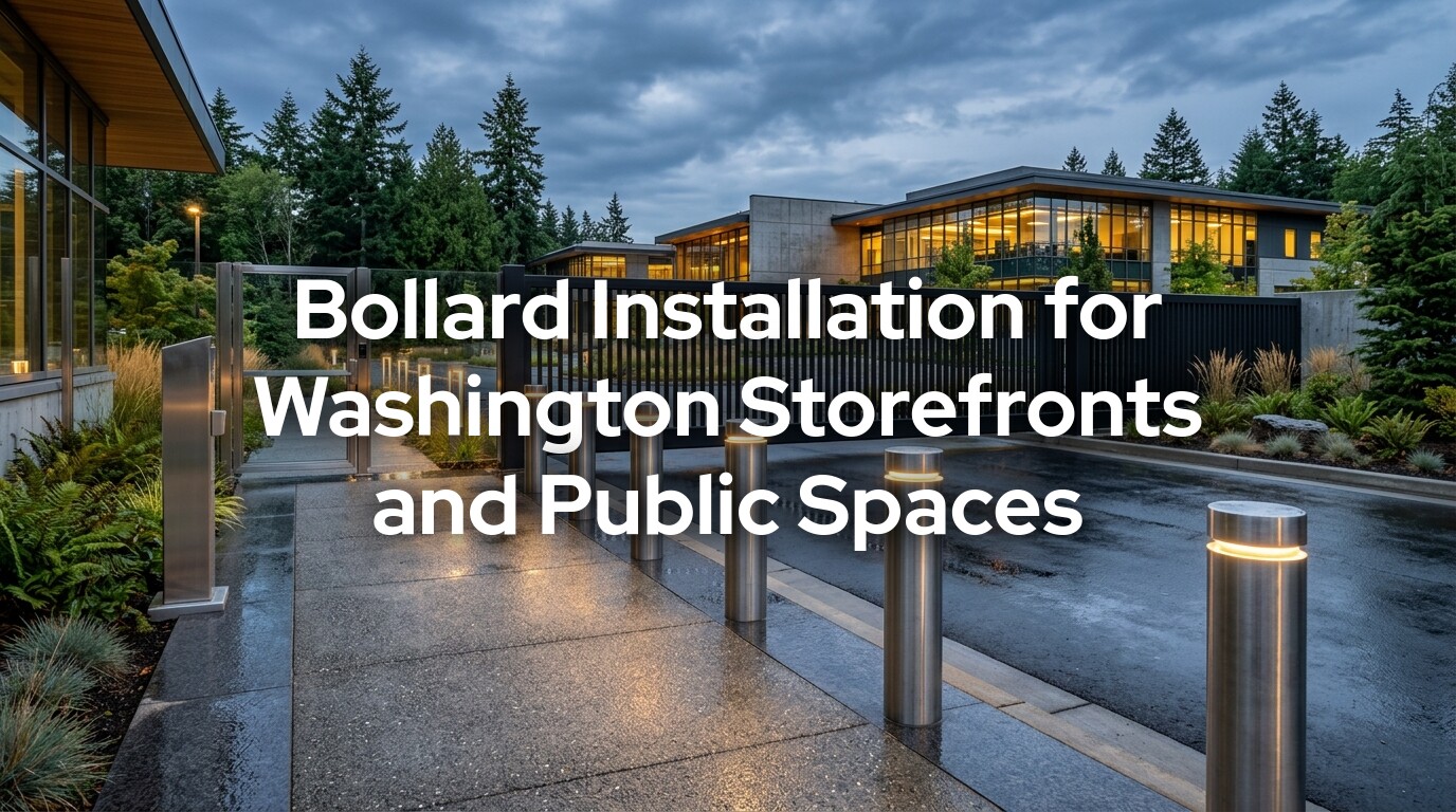 Bollard Installation Washington for crash-rated decorative removable and retractable systems